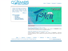 Tablet Screenshot of cosmosnepal.net